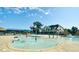 Fun splash pool area with colorful play features for  at 1839 Huntley Way, Burlington, NC 27215
