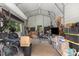 Well-organized storage shed interior providing ample space for tools, equipment, and recreational items at 2029 Atkins Dr, Raleigh, NC 27610