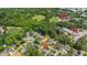 Aerial view of the neighborhood and proximity to Joyner Magnet Elementary and Kiwanis Neighborhood Center at 2517 Medway Dr, Raleigh, NC 27608