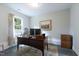 Home office with large desk and window at 2517 Medway Dr, Raleigh, NC 27608