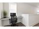 Modern office space with built-in desk area and natural light at 270 Wendover Pkwy, Pittsboro, NC 27312