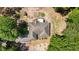 Overhead shot showing the roof and landscaped backyard at 3005 Buckhorn Rd, Sanford, NC 27330