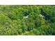 Land outline over aerial image of a house and pool at 318 Hepowil Trce, Hillsborough, NC 27278