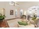 Spacious living room offering an open floor plan, high ceilings, and seamless flow to the kitchen at 3810 Stoneybrook Dr, Durham, NC 27705