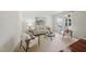 Cozy living room with neutral tones, comfortable seating, and a large window at 415 Waverly Hills Dr, Cary, NC 27519