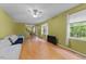 Bright and airy living room with hardwood floors and lots of natural light at 468 Hay River St, Garner, NC 27529
