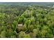 Aerial view of property lines and trees at 4701 Brock Dr, Hurdle Mills, NC 27541