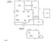 Detailed floor plan showcasing the layout of the first and second floors, including room dimensions and square footage at 4701 Brock Dr, Hurdle Mills, NC 27541