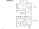 Detailed two-story floor plan with dimensions, showcasing room layouts, closets, and outdoor spaces at 102 Downing Forest Pl, Cary, NC 27519