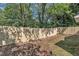 Backyard featuring a newly constructed wood fence that adds both beauty and privacy to the property at 1112 Mark St, Raleigh, NC 27601