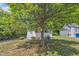 Charming home with a well-manicured lawn and mature shade tree in the front yard at 1112 Mark St, Raleigh, NC 27601
