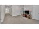 Spacious bonus room with carpet, neutral paint, and recessed lighting at 112 Serenata Dr, Holly Springs, NC 27540