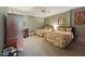 Comfortable bedroom with two beds, a desk and stylish decor at 11483 Club Dr, Chapel Hill, NC 27517