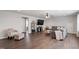 Large upstairs living room with hardwood floors and plenty of seating at 12404 Huntley Chase Dr, Durham, NC 27703