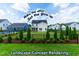 Concept rendering of a backyard featuring a manicured lawn, privacy fence, and lush landscaping at 2014 Anna Lilley Dr, Fuquay Varina, NC 27526