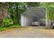 Metal carport and truck at 204 Random Ln, Burlington, NC 27215