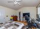 Spacious bedroom boasts ample natural light, generous closet space, and a cozy atmosphere at 216 Ruby Walk Dr, Morrisville, NC 27560