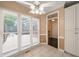 Breakfast area with lots of light from large windows and access to the backyard at 2303 Upper Oaks Way, Raleigh, NC 27615