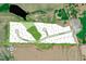 Aerial view of a community plot plan showing lot lines, street names and lot numbers at 238 Oak Meadow Ln, Angier, NC 27501