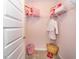 Walk-in closet featuring carpet flooring, wire shelving and ample storage space at 238 Oak Meadow Ln, Angier, NC 27501