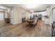 Dining Room with open access to the kitchen at 238 Oak Meadow Ln, Angier, NC 27501