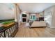 Sunlit living room featuring a fireplace and hardwood flooring at 238 Oak Meadow Ln, Angier, NC 27501
