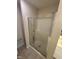 Modern bathroom with a glass enclosed shower at 2520-102 Gordon Glen Ct, Raleigh, NC 27617