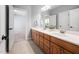 Bathroom featuring double sink vanity at 2728 Cameron Pond Dr, Cary, NC 27519
