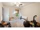 Unfurnished bedroom with carpet floors and a window providing natural light at 307 Durington Pl, Cary, NC 27518