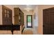 Well-organized mudroom features built-in shelving, bench seating, and stylish decor elements at 42 Miry Branch Ct, Garner, NC 27529