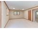 Bright bedroom with recessed lighting, carpet, wood trim, and windows that let in plenty of natural light at 4300 Edgehill Ct, Raleigh, NC 27612