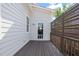 Well-maintained wooden deck with a view, offering a private outdoor retreat, great for relaxation at 512 Montague Ln, Raleigh, NC 27601