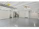 Spacious garage with epoxy flooring at 8524 Society Pl, Raleigh, NC 27615