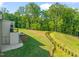 Expansive backyard space with professional landscaping at 9004 Meadow Pointe Ct, Wake Forest, NC 27587