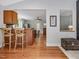 Kitchen with an eat-in breakfast bar at 967 Bynum Rd, Pittsboro, NC 27312