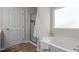 Bright bathroom with a shower, tub, window, and tile flooring at 105 Seminole Fields Dr, Broadway, NC 27505