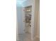 Linen closet with ample storage and organized shelving at 106 N Duelling Oaks Dr, Chapel Hill, NC 27517