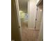 Hallway with plush carpet leading to other rooms at 1304 Cozart St # 109, Durham, NC 27704