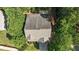 Overhead view of the home showcasing the roof, landscaping, and driveway at 1608 Hayesville Dr, Fuquay Varina, NC 27526