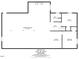 Detailed floor plan showcasing the layout of the recreation room, kitchen, bath, and bedroom at 206 Kittys Ln, Erwin, NC 28339