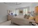 Bright and spacious bedroom featuring natural light, shutters and neutral color palette at 2701 Glenwood Gardens Ln, Raleigh, NC 27608