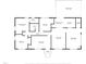 Detailed floorplan illustrating the layout with dimensions at 2710 Delaney Dr, Burlington, NC 27215