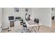 Bright office with modern desk setup and cabinet storage at 2923 Cullens Dr, Graham, NC 27253
