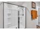 Modern shower with built-in shelves and glass door at 2923 Cullens Dr, Graham, NC 27253