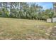 Large grassy backyard at 3312 Apache Dr, Raleigh, NC 27609