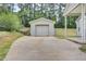 Detached one car garage at 3312 Apache Dr, Raleigh, NC 27609