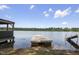 Private dock with lake access, ideal for boating and waterfront activities at 3636-A Holly Grove Rd, Dunn, NC 28334