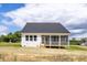 Charming home featuring white siding and a screened-in porch perfect for outdoor relaxation at 440 Golden Dragonfly St, Wake Forest, NC 27587