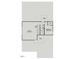 Floorplan of the upper level features a loft, a bedroom, a bathroom, and an HVAC closet at 440 Golden Dragonfly St, Wake Forest, NC 27587