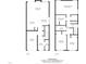 Detailed floor plan showcasing the layout of the home, including room dimensions and overall square footage at 513 Commons Dr, Holly Springs, NC 27540